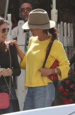 BROOKE BURKE Out for Lunch with Friends in Marina Del Rey 04/24/2024