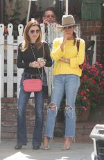BROOKE BURKE Out for Lunch with Friends in Marina Del Rey 04/24/2024