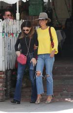 BROOKE BURKE Out for Lunch with Friends in Marina Del Rey 04/24/2024