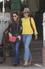 BROOKE BURKE Out for Lunch with Friends in Marina Del Rey 04/24/2024