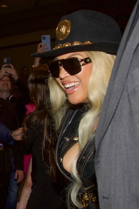 BYONCE Leaves iHeartRadio Music Awards in Hollywood 04/01/2024