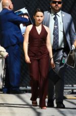 CAILEE SPAENY Arrives a Jimmy Kimmel Live! in Hollywood 04/03/2024
