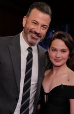 CAILEE SPAENY at Jimmy Kimmel Live 04/03/2024