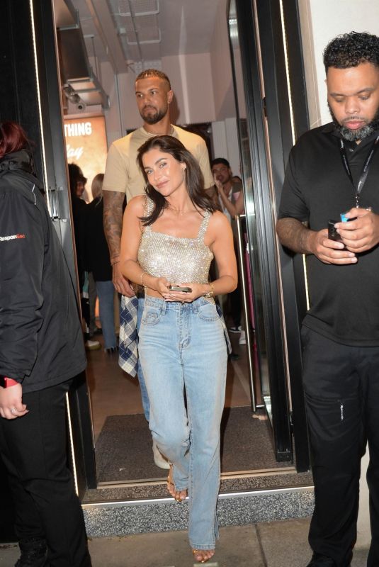 CALLY JANE BEECH Leaves PrettyLittleThing Showroom 1st Birthday in London 04/11/2024