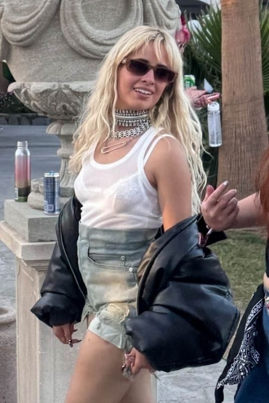 CAMILA CABELLO Out at Coachella Music Festival in Indio 04/20/2024