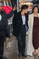 CAMILA MENDES Arrives at Good Morning America in New York 04/03/2024