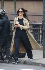 CAMILA MORRONE Out and About in New York 04/11/2024