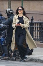 CAMILA MORRONE Out and About in New York 04/11/2024