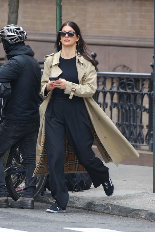 CAMILA MORRONE Out and About in New York 04/11/2024