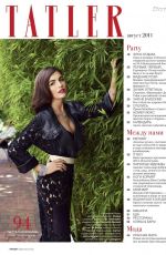 CAMILLA BELLE in Tatler Magazine, August 2011