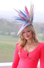 CAPRICE BOURRET at VIP Say at Races at Epsom Downs Racecourse in Epsom 04/23/2024