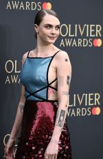 CARA DELEVINGNE at Olivier Awards 2024 in London 04/14/2024