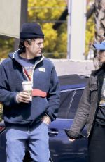 CAYLEE COWAN and Casey Affleck Out in Los Feliz 04/01/2024