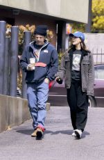 CAYLEE COWAN and Casey Affleck Out in Los Feliz 04/01/2024