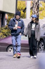 CAYLEE COWAN and Casey Affleck Out in Los Feliz 04/01/2024
