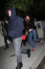CAYLEE COWAN Arrives at The Black Keys Album Release Party at Chateau Marmont in Los Angeles 04/05/2024