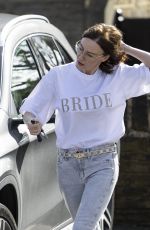CHANELLE HAYES Departing the Bridal Boutique in Wakefield 04/21/2024