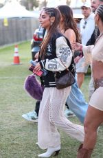 CHANTEL JEFFRIES and Michael Rubin at Coachella Valley Music and Arts Festival in Indio 04/12/2024