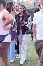 CHANTEL JEFFRIES and Michael Rubin at Coachella Valley Music and Arts Festival in Indio 04/12/2024