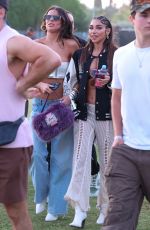 CHANTEL JEFFRIES and Michael Rubin at Coachella Valley Music and Arts Festival in Indio 04/12/2024