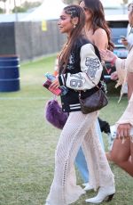 CHANTEL JEFFRIES and Michael Rubin at Coachella Valley Music and Arts Festival in Indio 04/12/2024