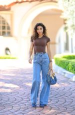 CHANTEL JEFFRIES at CLD PR Pre-festival House in Beverly Hills 04/09/2024