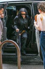 CHARLI XCX Arrives at Late Night with Seth Meyers 04/29/2024
