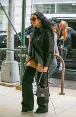 CHARLI XCX Arrives at Late Night with Seth Meyers 04/29/2024
