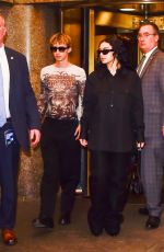 CHARLI XCX Leaves Late Night with Seth Meyers 04/29/2024