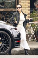 CHARLI XCX Relaxes at All Time Restaurant Before 2024 Brat Tour 04/24/2024