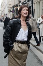 CHARLOTTE GAINSBOURG at Unveiling Ceremony of Maison des Illustres Plaque at Maison Gainsbourg in Paris 04/02/2024