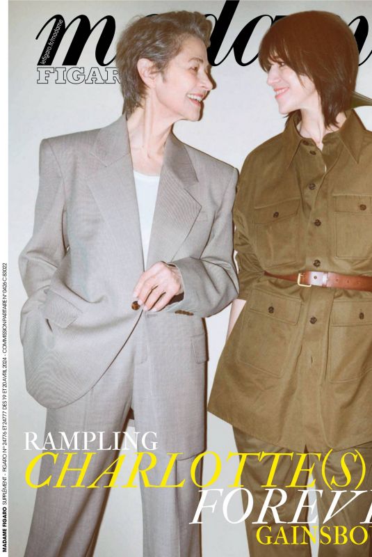 CHARLOTTE GAINSBOURG for Madame Figaro, April 2024