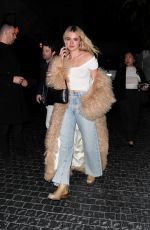 CHARLOTTE LAWRENCE Leaves Chateau Marmont in Los Angeles 04/05/2024