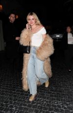 CHARLOTTE LAWRENCE Leaves Chateau Marmont in Los Angeles 04/05/2024