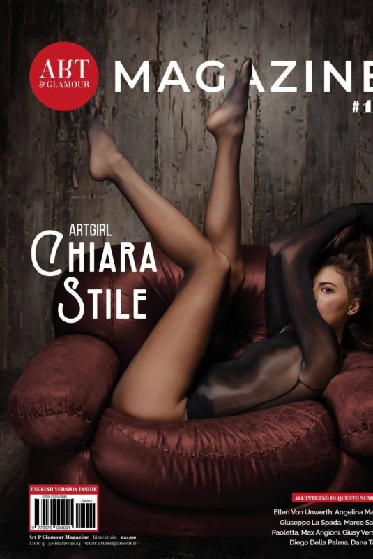 CHIARA STILE for Art & Glamour Magazine #13 ,March 2024