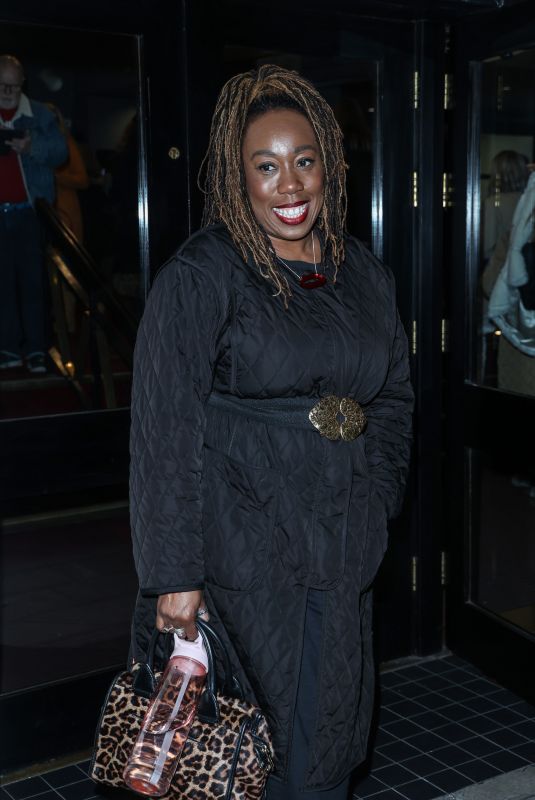 CHIZZY AKUDOLU Arrives at Graziano Di Prima’s Believe: My Life On Stage Dance Show Performance in London 03/30/2024