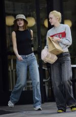 CHLOE CHERRY Out for Lunch with MJ Gray in Los Angeles 04/23/2024