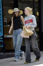 CHLOE CHERRY Out for Lunch with MJ Gray in Los Angeles 04/23/2024