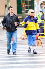 CHLOE SEVIGNY and Sinisa Mackovic Out in New York 04/11/2024