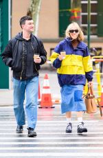 CHLOE SEVIGNY and Sinisa Mackovic Out in New York 04/11/2024