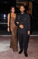 CHRISSY TEIGEN Arrives at City Harvest 2024 Gala in New York 04/10/2024