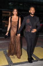 CHRISSY TEIGEN Arrives at City Harvest 2024 Gala in New York 04/10/2024