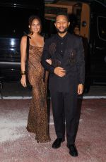 CHRISSY TEIGEN Arrives at City Harvest 2024 Gala in New York 04/10/2024