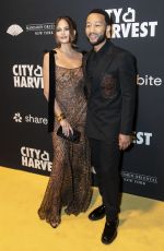CHRISSY TEIGEN at City Harvest Gala in New York 04/10/2024