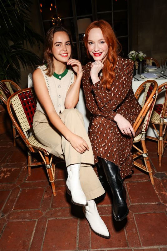 CHRISTINA HENDRICKS and BAILEE MADISON at Partlow Celebrates Spring 2024 Collection Launch in Los Angeles 04/10/2024