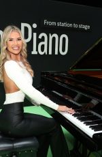 CHRISTINE MCGUINNESS at Piano Launch Event in Manchester 04/20/2024