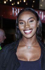 CHYNA MILLS Arrives at Graziano Di Prima’s Believe: My Life On Stage Dance Show Performance in London 03/30/2024