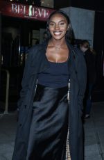CHYNA MILLS Arrives at Graziano Di Prima’s Believe: My Life On Stage Dance Show Performance in London 03/30/2024