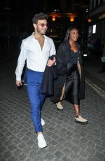 CHYNA MILLS Arrives at Graziano Di Prima’s Believe: My Life On Stage Dance Show Performance in London 03/30/2024