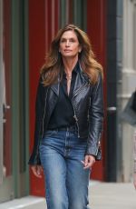 CINDY CRAWFORD Out and About in New York 04/09/2024